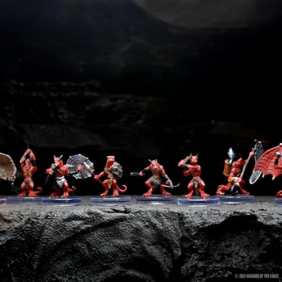WizKids D&D Icons of the Realms: Kobold Warband - 8 Pre-Painted Figures