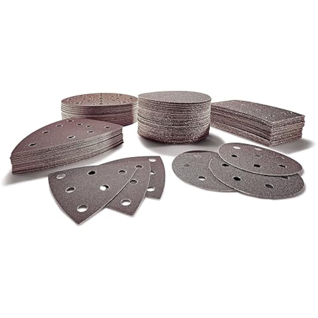 Festool 575188 Sanding Discs – 150mm P80 Grit Wood Abrasives, 50 Pack