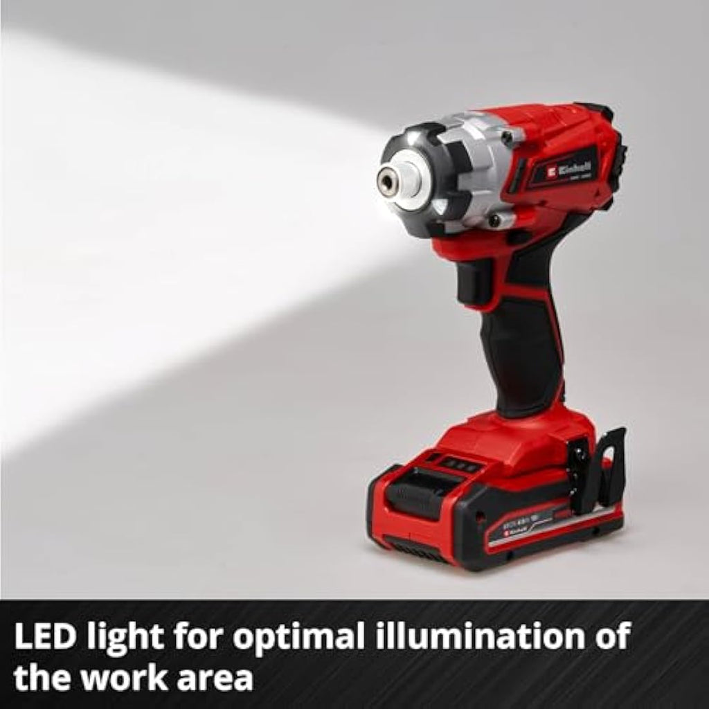 Einhell Power X-Change 18V Cordless Impact Driver – 140Nm, 1/4" Hex