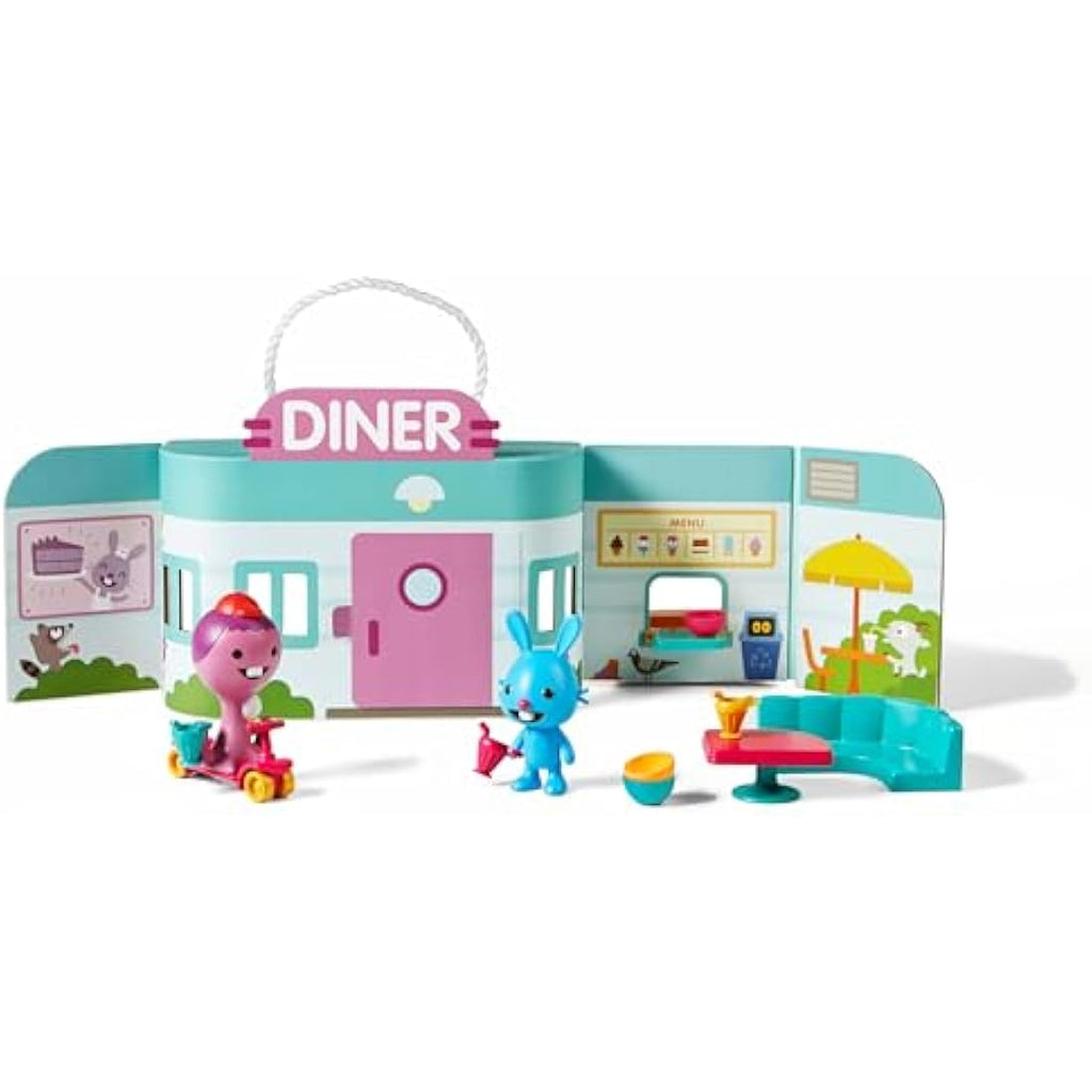 Sago Mini Jack's Diner Portable Playset – Kids Pretend Play Toy