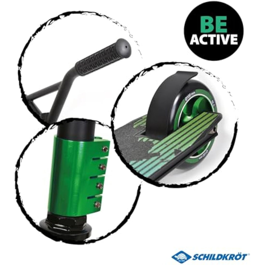 Schildkröt Untwist Stunt Scooter – 100mm Aluminum Rim PU Wheels