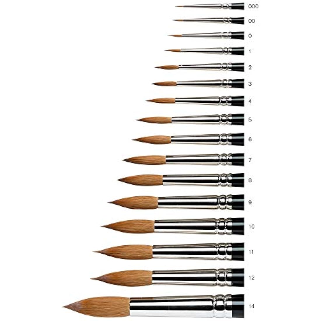 Winsor & Newton Series 7 Kolinsky Sable Water Colour Brush – Size 2