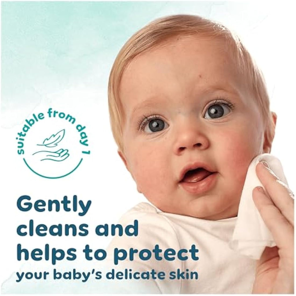 Pampers Harmonie Aqua Plastic Free Baby Wipes – 24 Packs (1152 Wipes)