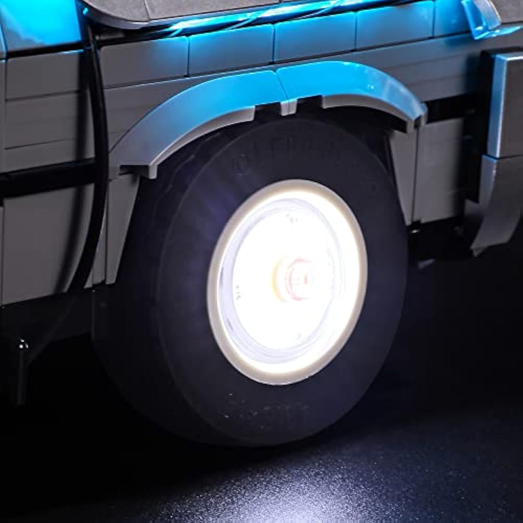 BRIKSMAX LED Lighting Kit for LEGO Back to the Future Time Machine 10300