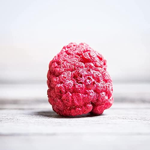 BRIX Freeze Dried Raspberries – 400g Natural Whole Fruit Vegan Snack