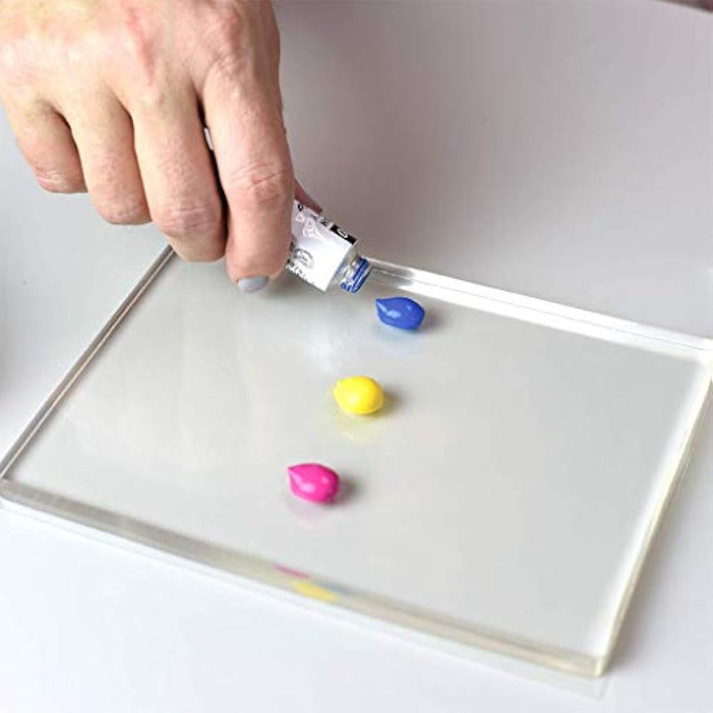 Gel Press Monoprinting Plate – 12” x 14” Reusable Gel Printing Plate