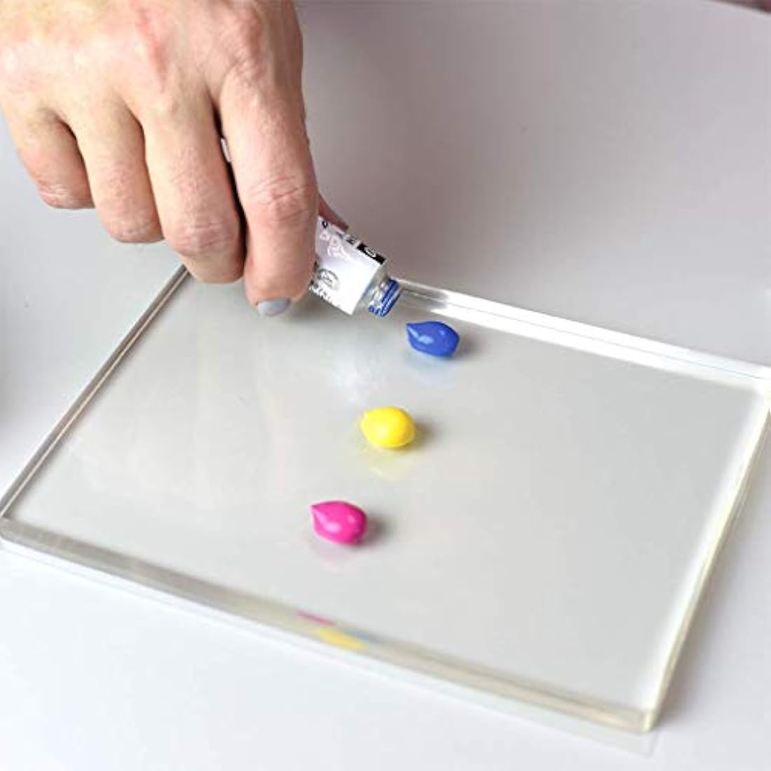 Gel Press Monoprinting Plate – 12” x 14” Reusable Gel Printing Plate