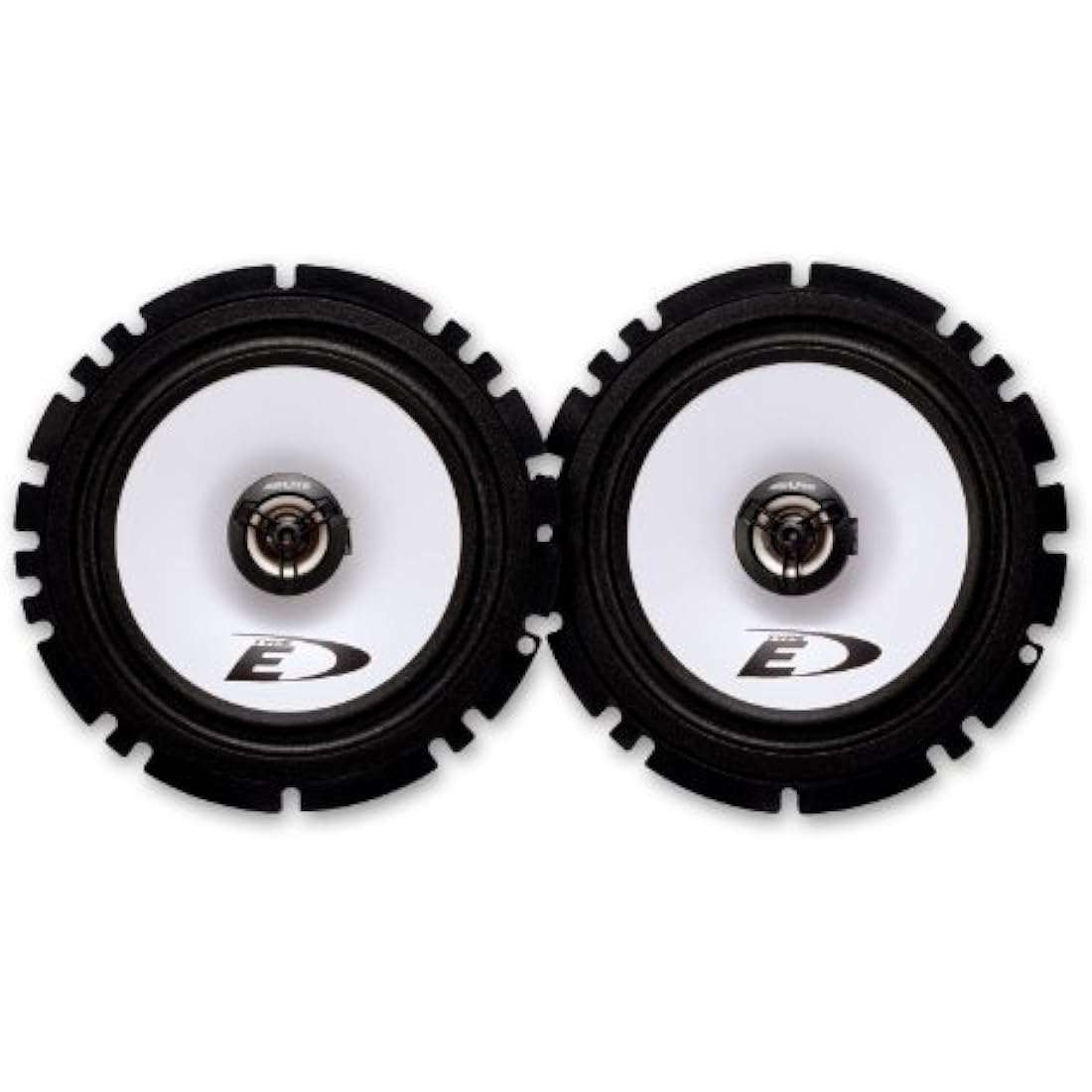 Alpine SXE-1725S 2-Way Coaxial Car Speakers – Built-In Passive Pair