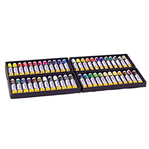 Daler-Rowney Graduate Acrylic Paint Set – 48 Assorted Colours, 22ml