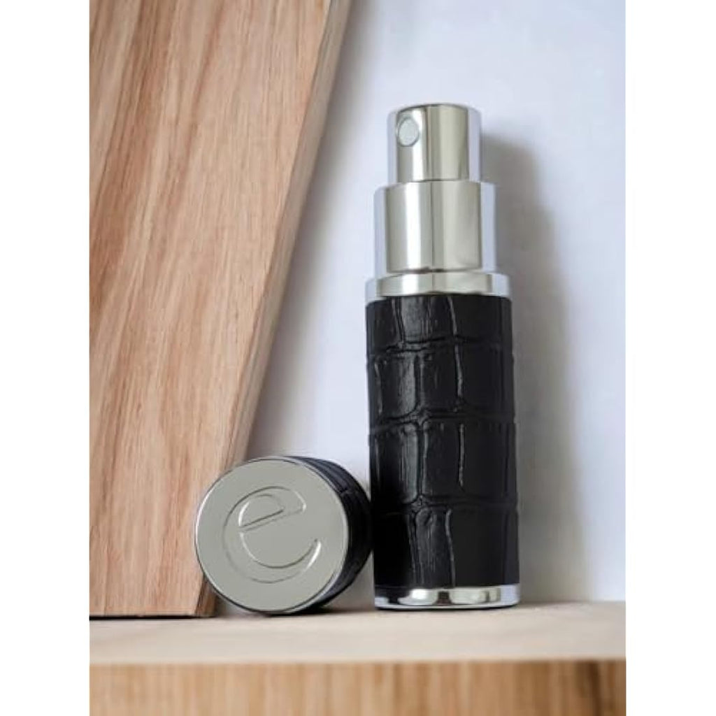 10ml Refillable Perfume Atomizer – Faux Croc Travel Case