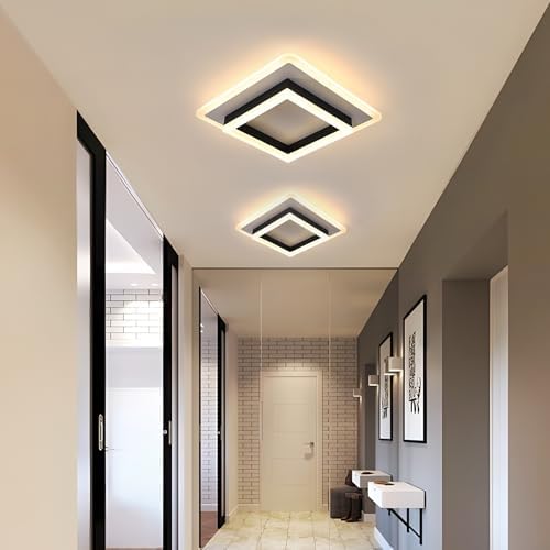 DELIPOP 30W Square LED Ceiling Light – Modern 3000K Warm Light Lamp