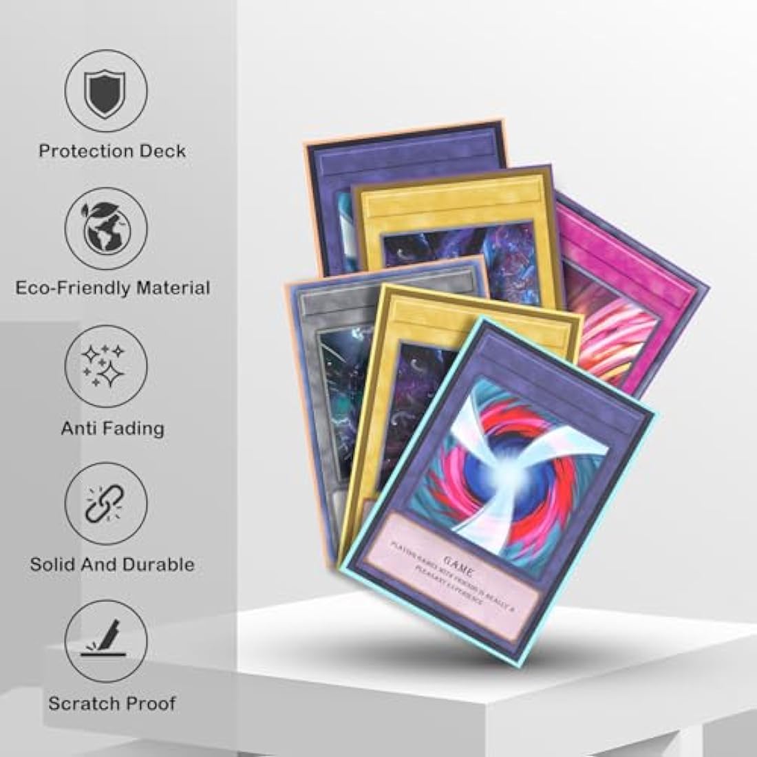 FOTEEMO 1000ct Japanese Size Card Sleeves – Matte TCG Protectors
