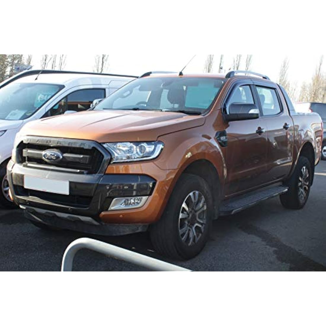 Auto Clover Wind Deflectors for Ford Ranger 2012+ | 4-Piece Set