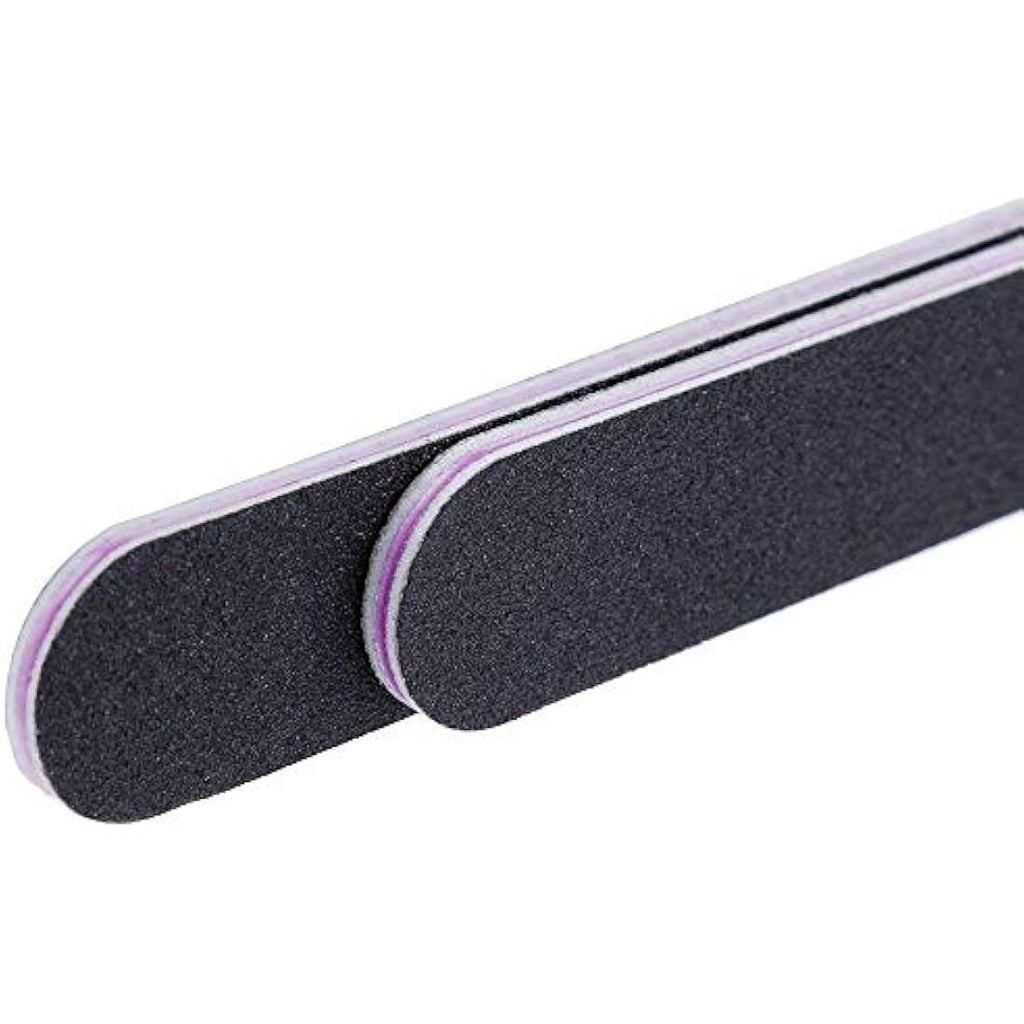 Lictin Professional Nail Files - 16 Pack 120/240 Grit Emery Boards