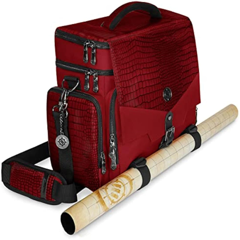 ENHANCE Dragon Hide RPG Adventurer's Bag | DND Miniature Storage Vault