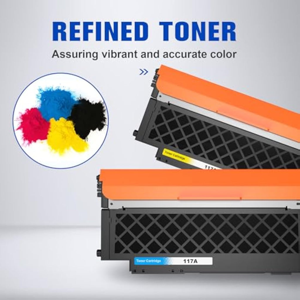 Q-image 117A Toner Cartridge 4-Pack for HP Color Laser MFP 179fwg 150a