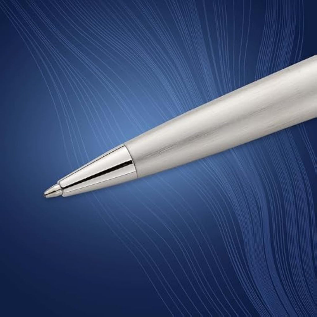 Waterman Expert Ballpoint Pen – Stainless Steel with Chrome Trim