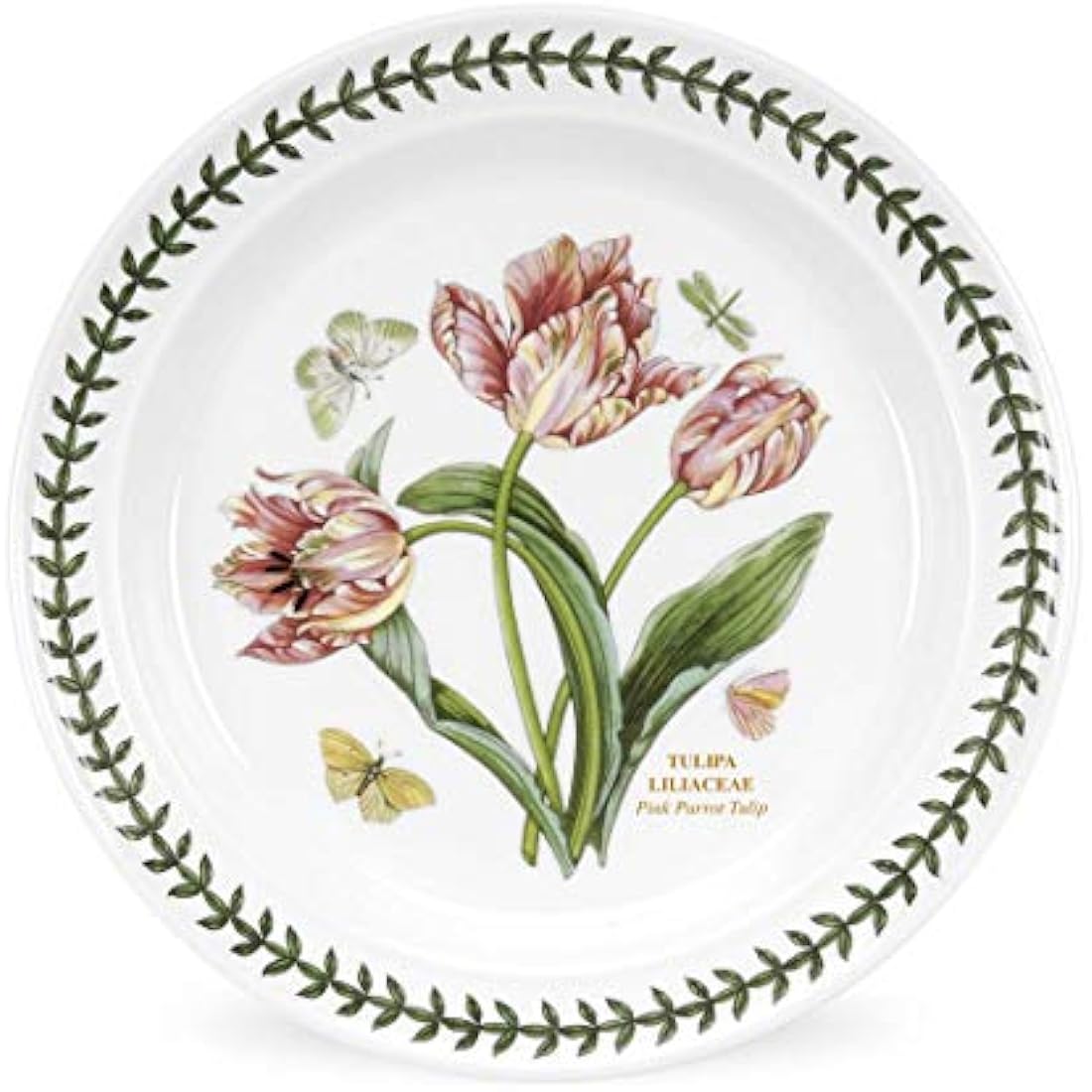 Portmeirion Botanic Garden Ceramic Plates - Set of 6 Floral 20cm Plates