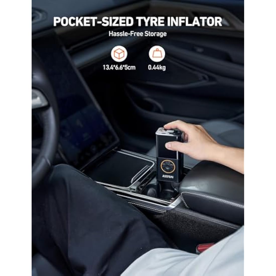 AstroAI Portable Car Tyre Inflator | 150 PSI Rechargeable Electric Pump