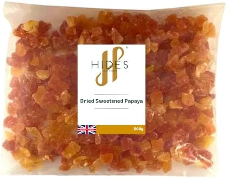 Dried Sweetened Papaya – 500g Healthy Baking Snack