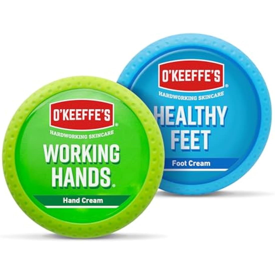O'Keeffe's Working Hands and Healthy Feet Cream Twin Pack for Dry Skin
