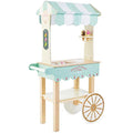 Le Toy Van Wooden Ice Cream Trolley – Kids Pretend Play Food Set