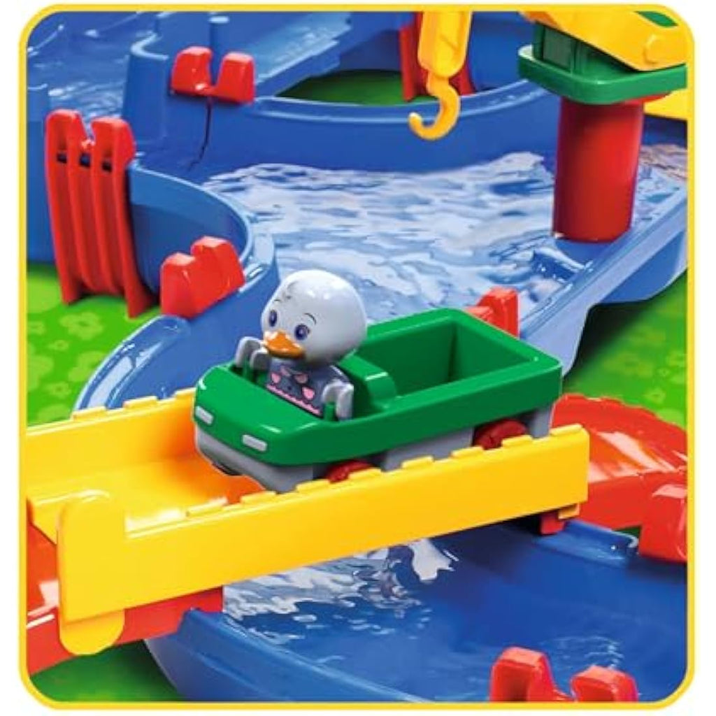 BIG AquaPlay AmphieWorld Waterway Set | 79-Piece Outdoor Water Toy