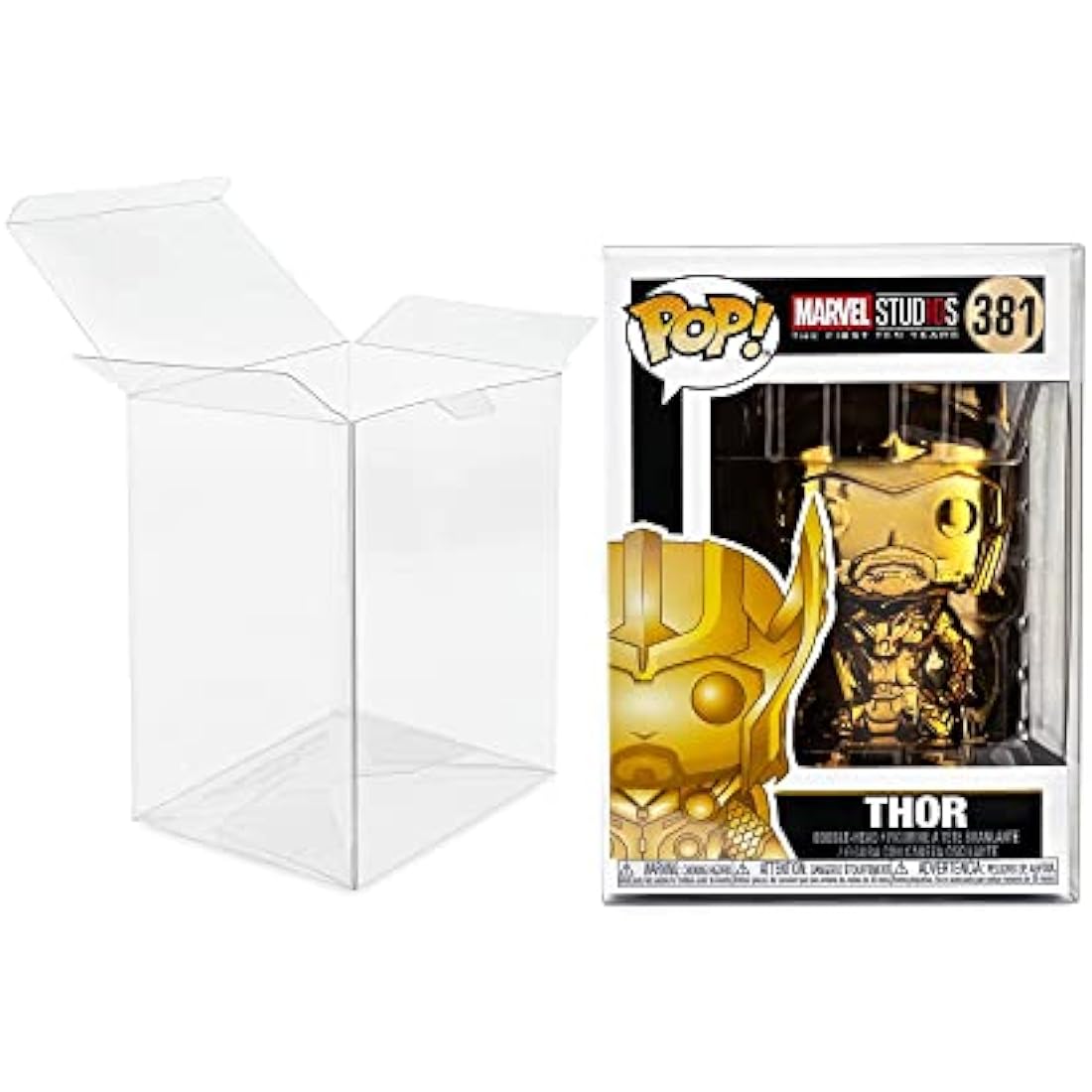 TitanShield 0.5mm Pop Protectors for 4" Funko Vinyl Figures (100 Pack)