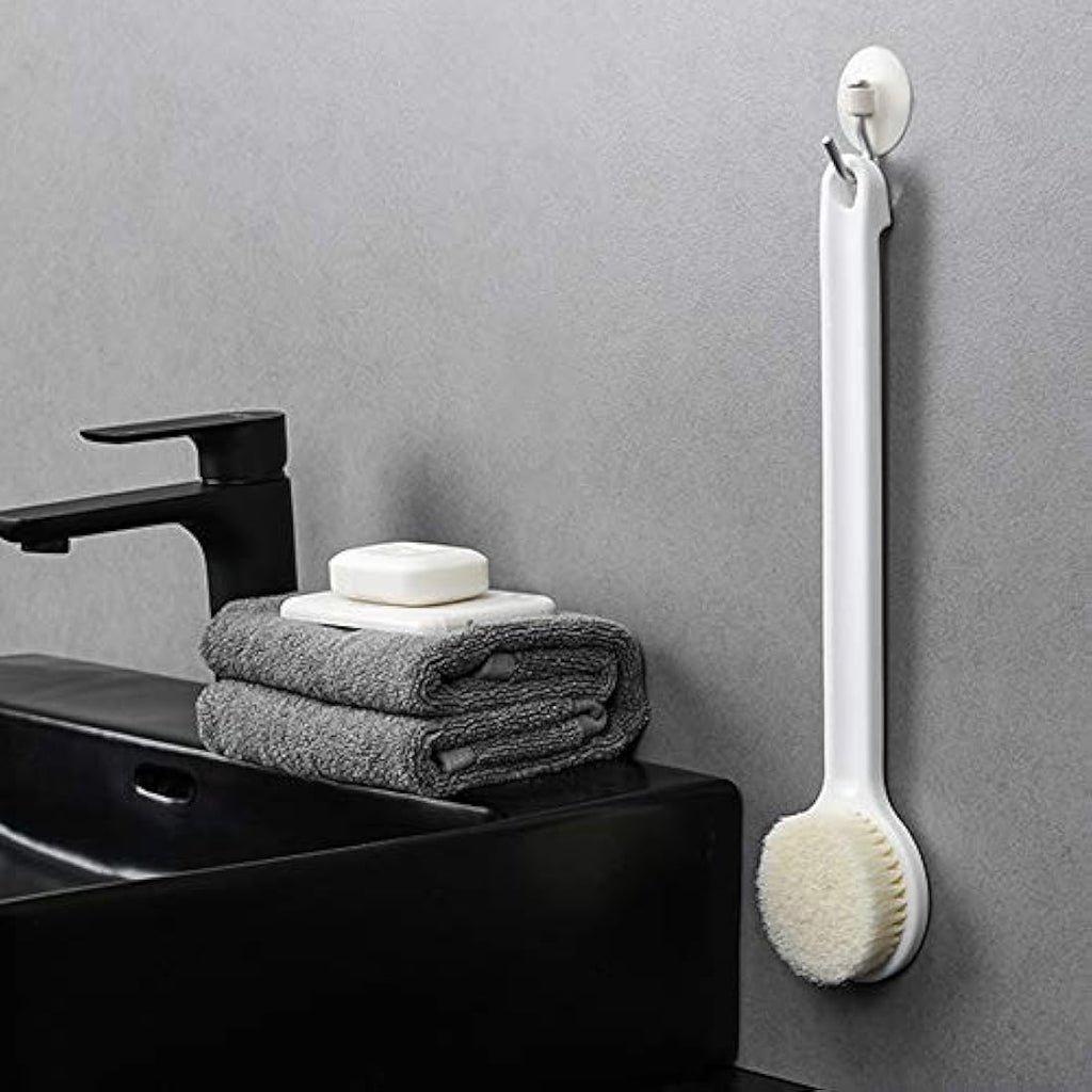 Dry Brushing Body Brush | Long Handle Exfoliating Scrubber