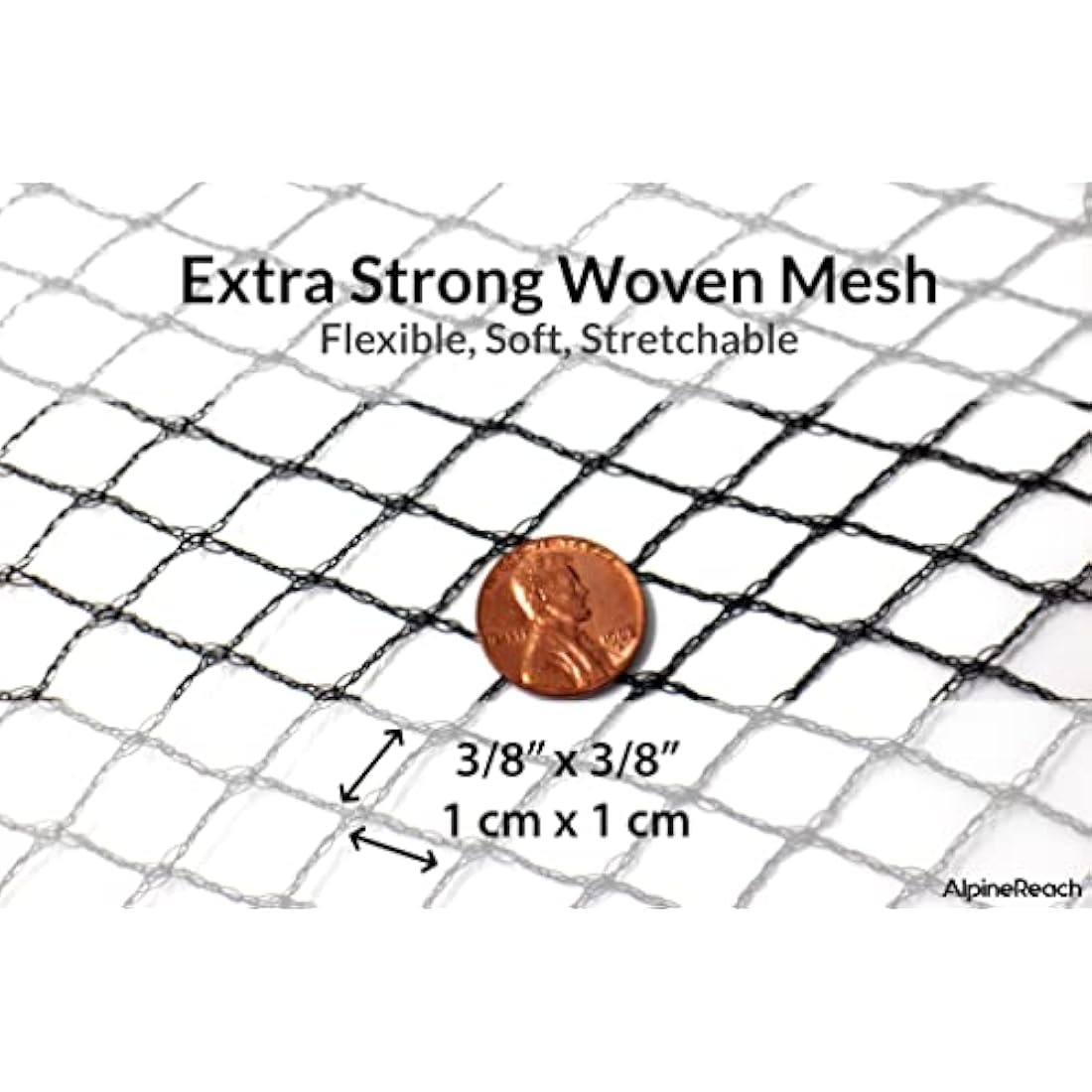 AlpineReach Heavy Duty Pond Netting - 8.5m x 9m Woven Mesh Leaf Cover