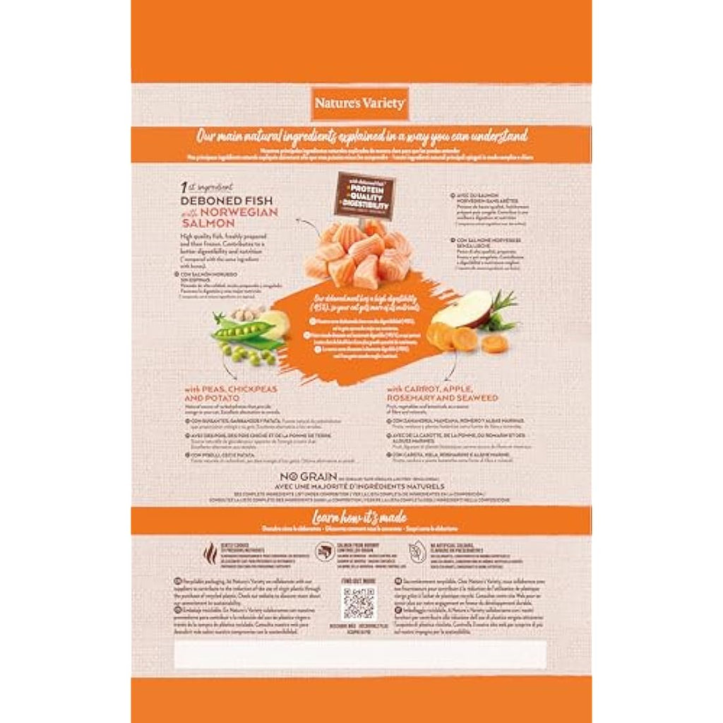 Nature's Variety Selected Salmon Grain-Free Dry Food for Sterilized Cats