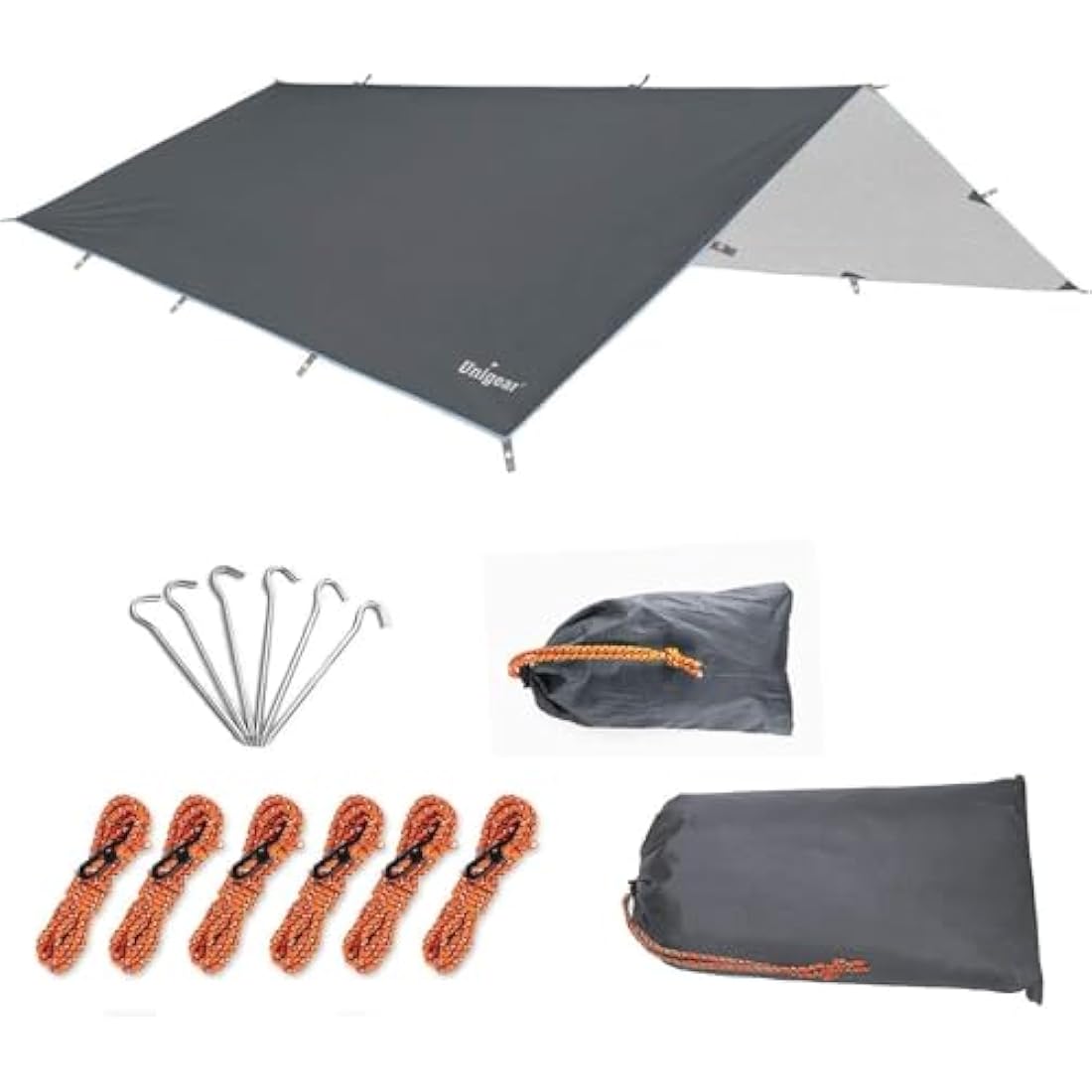 Unigear Waterproof Rain Fly Tarp | Lightweight Camping Tent Shelter