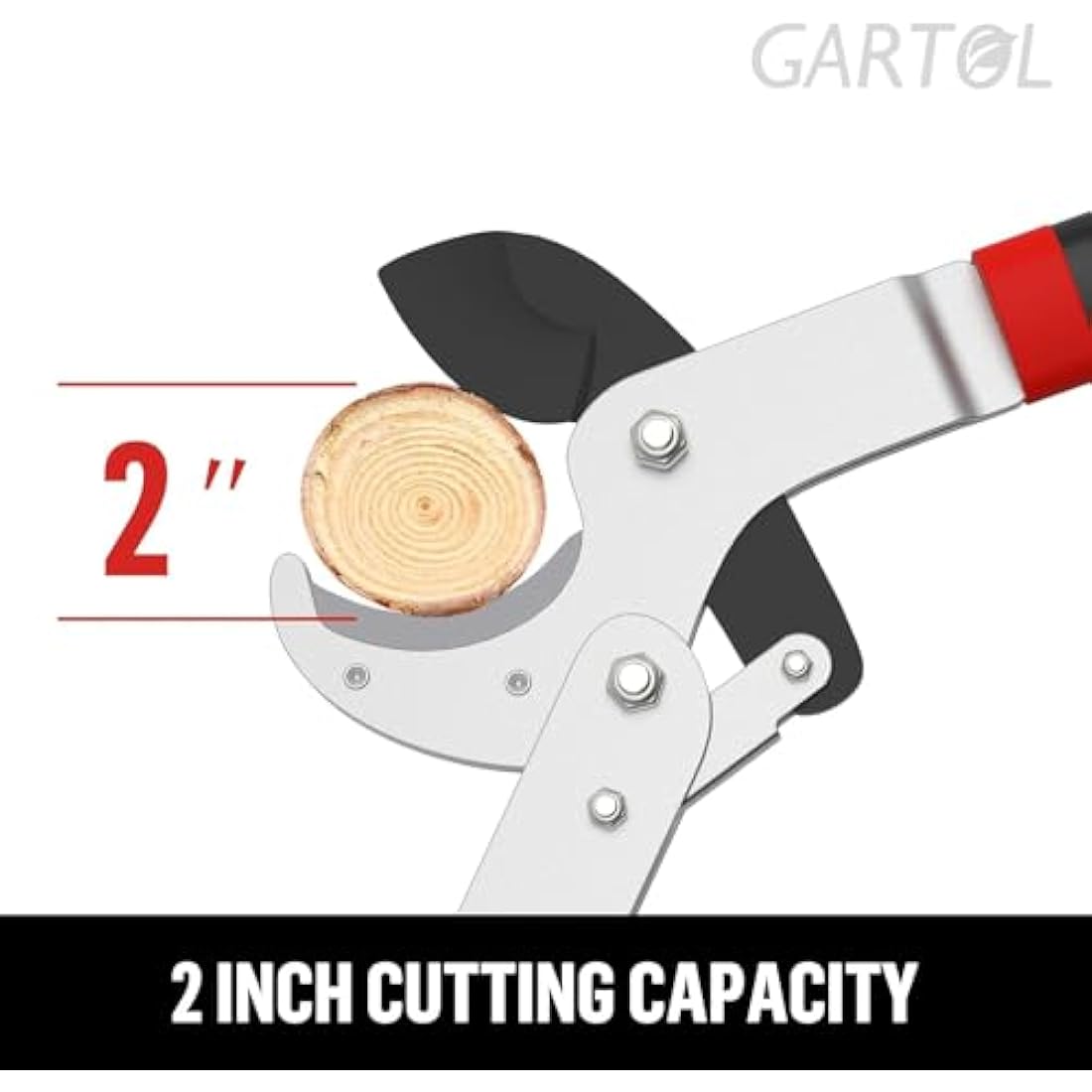 GARTOL 29" Heavy Duty Anvil Loppers – 2 Inch Capacity Branch Cutter
