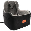 Lealchum Dog Booster Car Seat – Washable Memory Foam Pet Seat, Medium