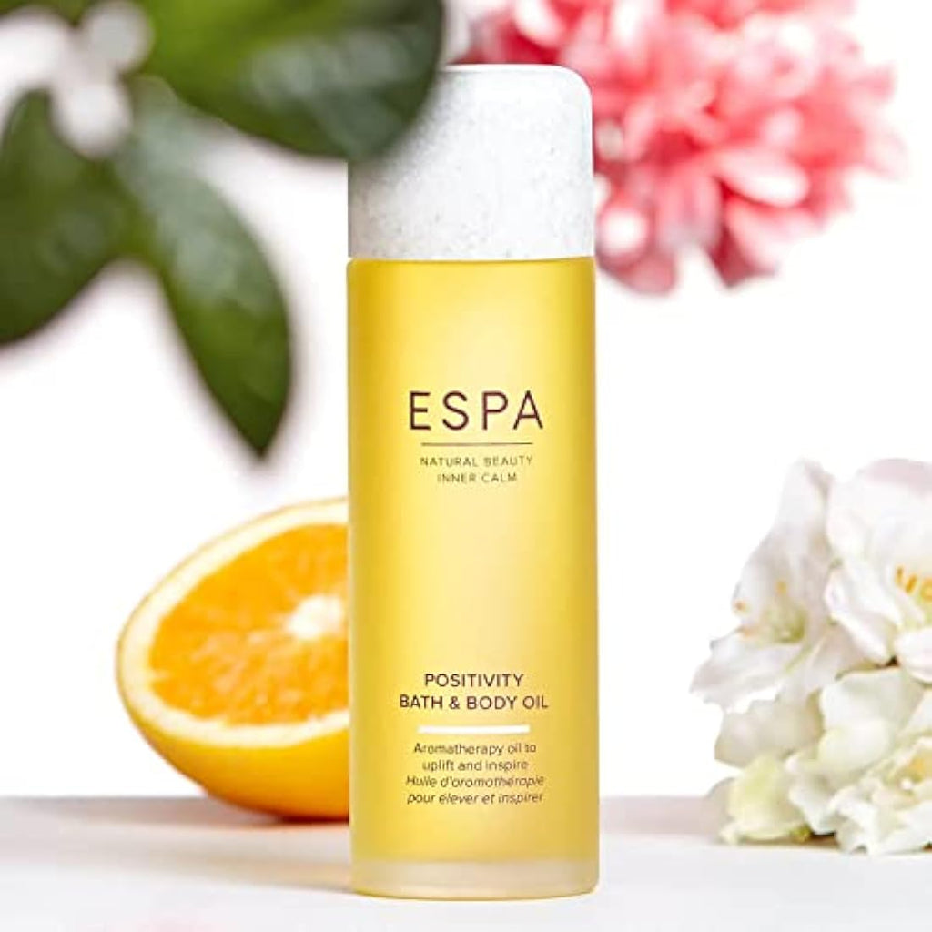 ESPA Positivity Bath & Body Oil | 100ml Jasmine & Rose Geranium