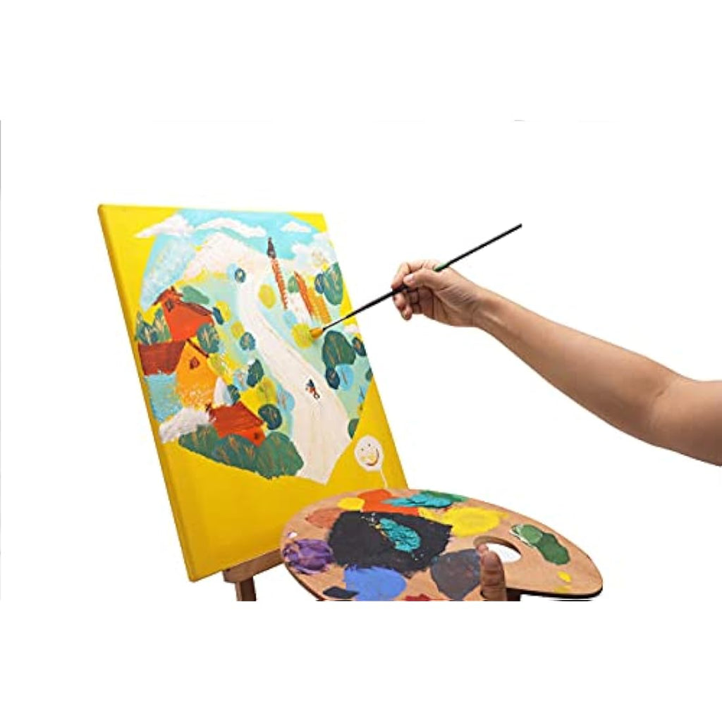 Artme Pre-Stretched Cotton Canvas Set - 8pcs Assorted Sizes - 280GSM