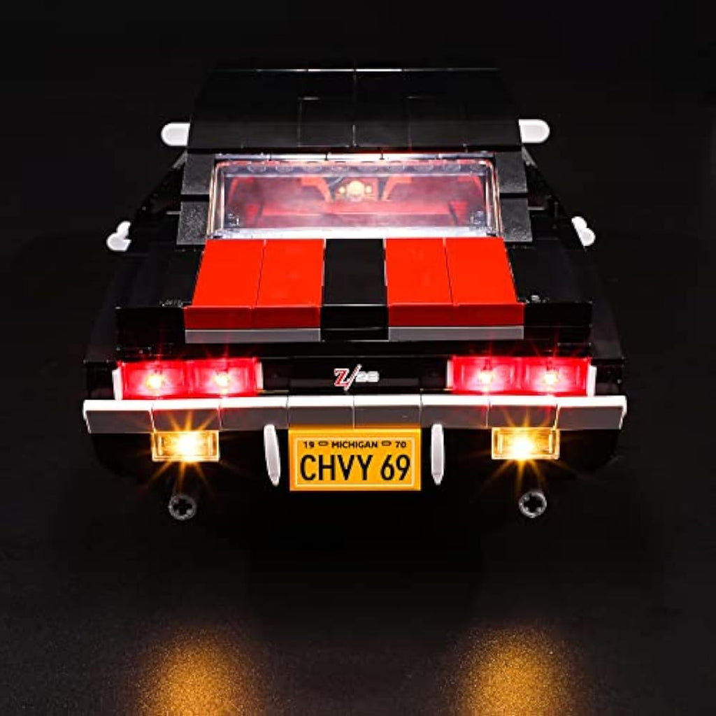 BRIKSMAX LED Lighting Kit for LEGO 10304 Chevrolet Camaro Z28 Model