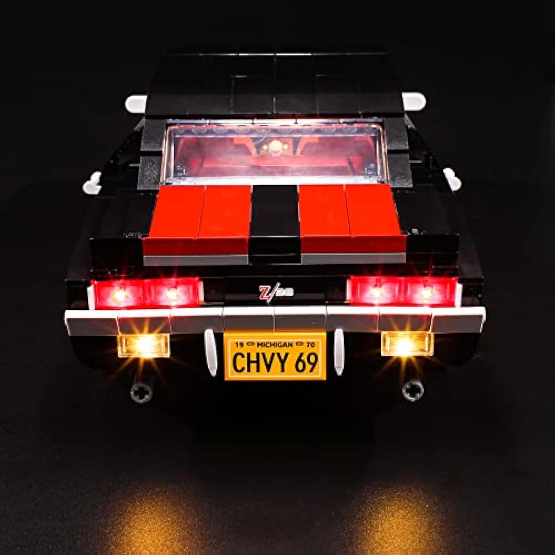 BRIKSMAX LED Lighting Kit for LEGO 10304 Chevrolet Camaro Z28 Model