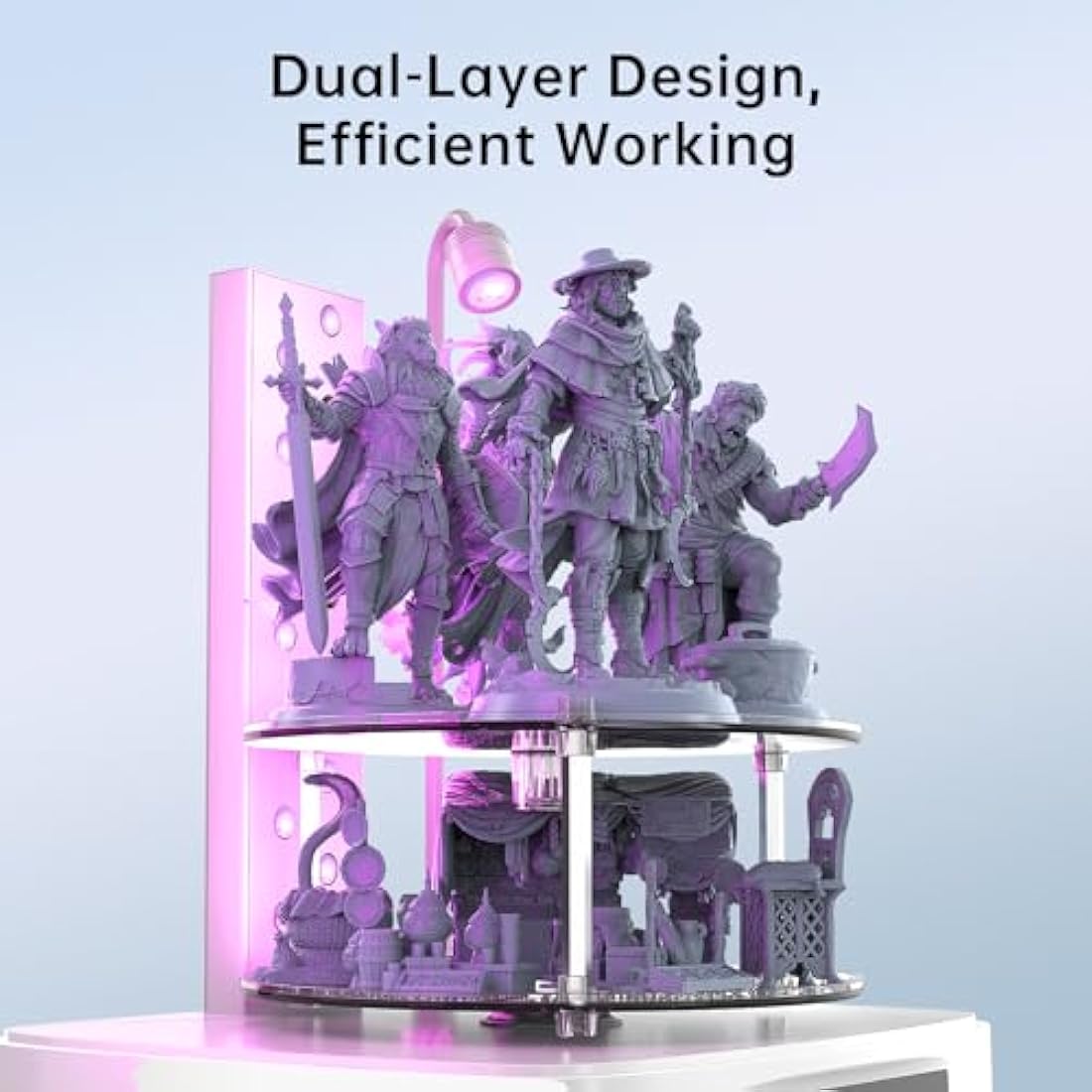 Anycubic Wash and Cure 3 Plus | 2-in-1 Resin 3D Printer Station