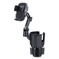 Elecphbo 2-in-1 Car Cup Holder Expander and 360° Phone Mount