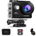 Apexcam 4K Action Camera | 20MP Waterproof Sports Cam with Remote