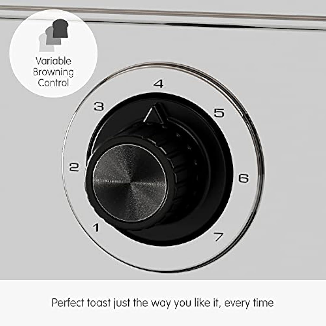 Morphy Richards Venture 4 Slice Toaster – Cream with Defrost & High Lift