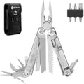 BIBURY Multitool Pliers | Stainless Steel Foldable Tool with Pouch
