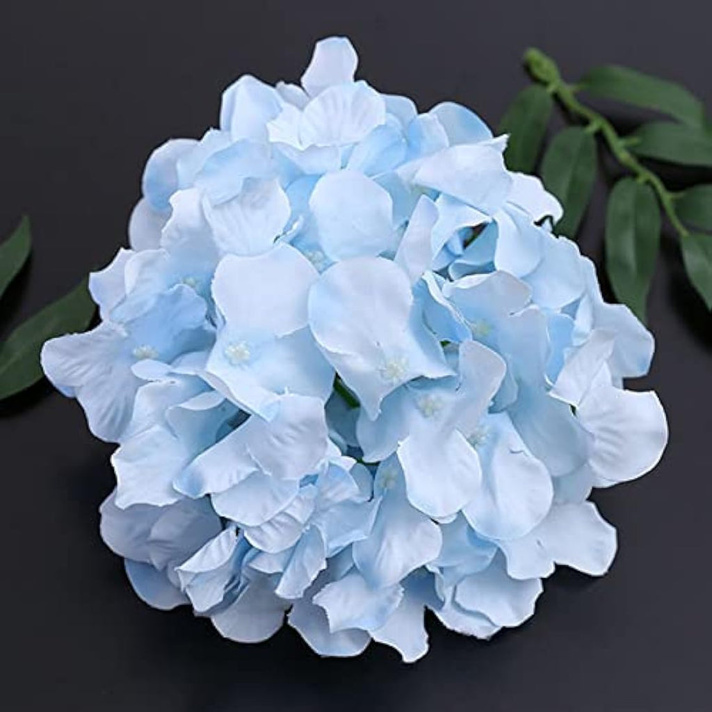 FagusHome 30 Pcs Silk Hydrangea Heads | Artificial Flowers for Weddings