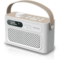 Roxel RDR-40 Portable DAB/DAB+ Digital FM Radio & Wireless Speaker - White