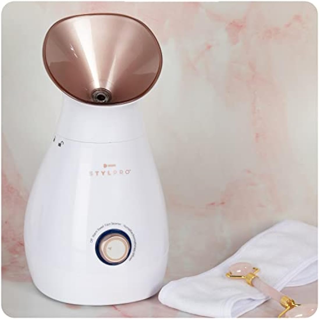 STYLPRO 4-in-1 Facial Steamer | Ionic Mist Humidifier & Towel Warmer