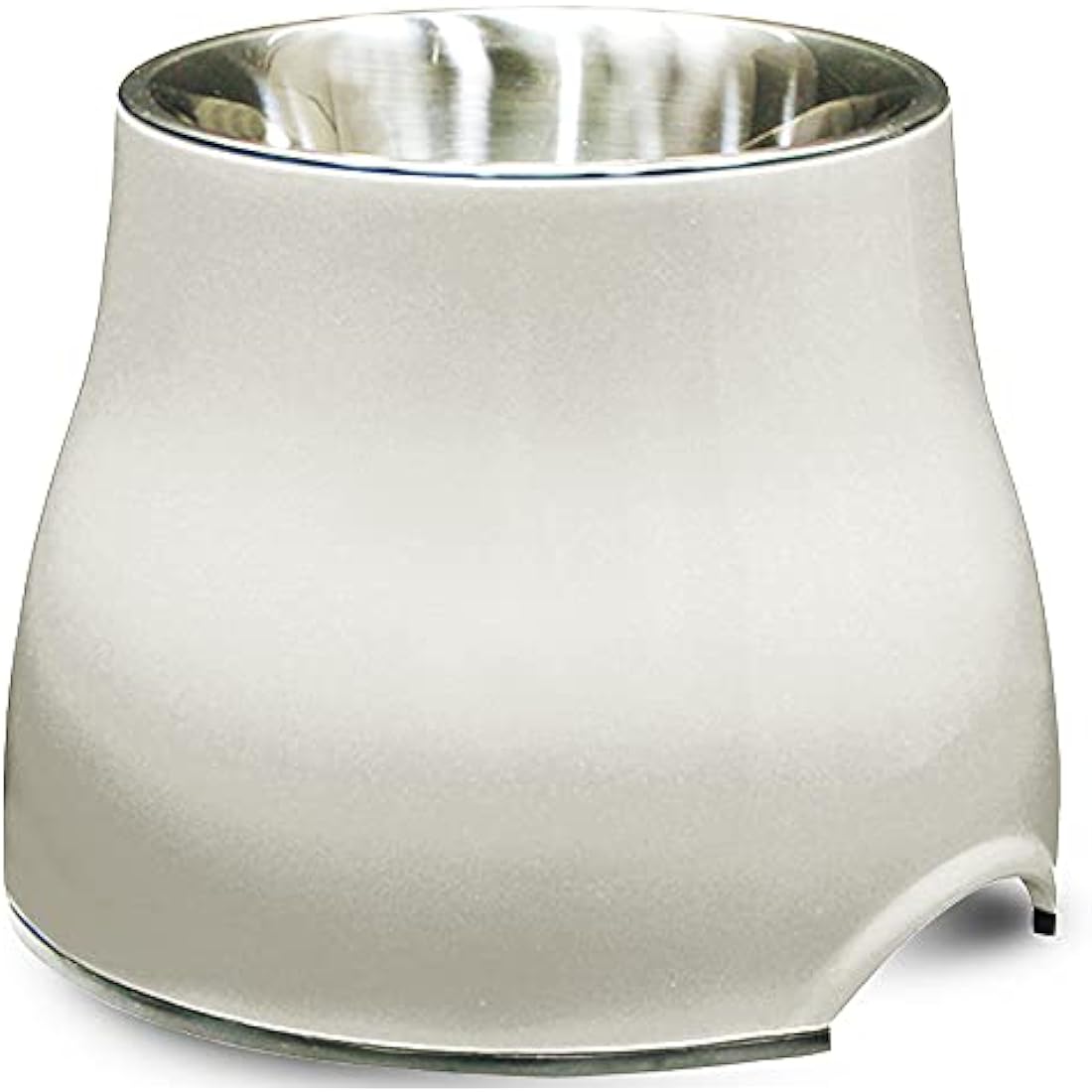 Dogit 2-in-1 Elevated Dog Bowl – Stainless Steel & Melamine, 900 ml