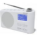 Azatom Solo B1 Portable DAB/DAB+ & FM Digital Radio with Bluetooth – White
