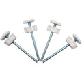 Baby Gate Guru M8 Spindle Rods – Extra Long 8mm Replacement Bolts, 4 Pack