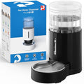 JUNSPOW 4L Automatic Gravity Pet Water Dispenser with Stainless Steel Bowl